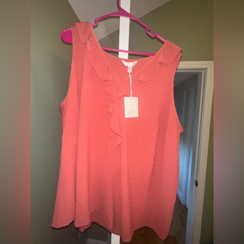 🆕 Lauren Conrad 2X Sleeveless Top